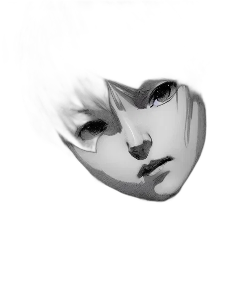 mask, face, robot, creature transparent PNG cut-out