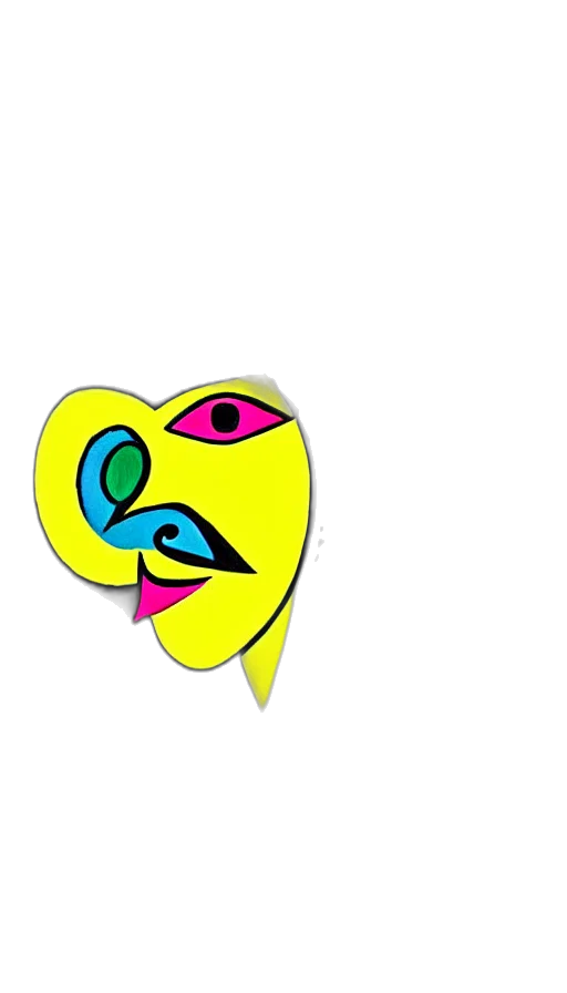mask, flower, face, jewelry transparent PNG cut-out