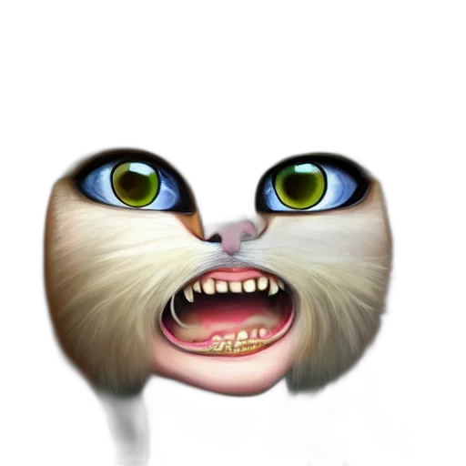 animal, face, creature, staff transparent PNG cut-out