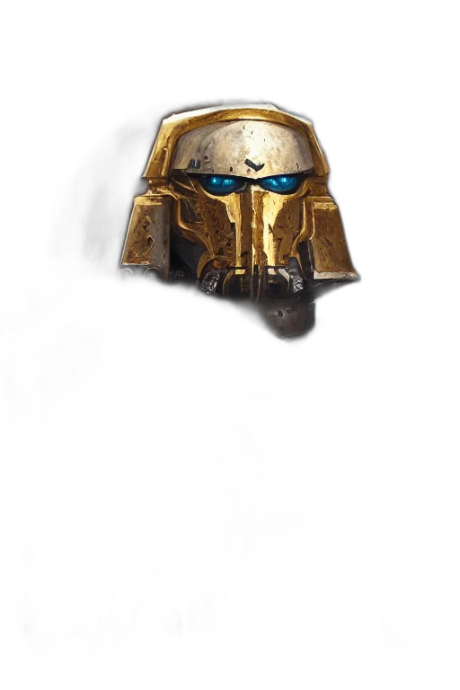 mask, crown, hat, weapon, concept art, fantasy art, 3d render, photorealistic transparent PNG cut-out