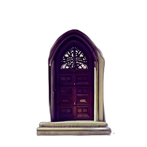 furniture, building, crown, staff, 3d render, concept art, photorealistic, vaporwave transparent PNG cut-out