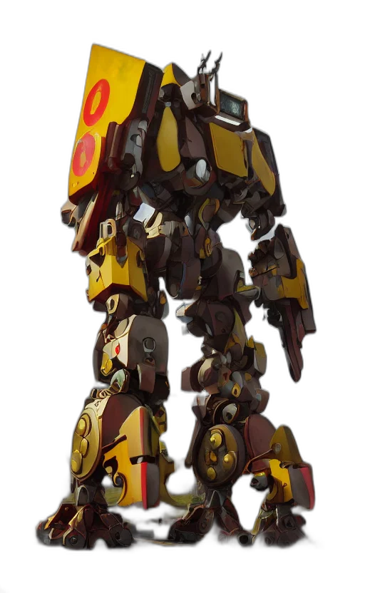 robot, weapon, staff, jacket transparent PNG cut-out