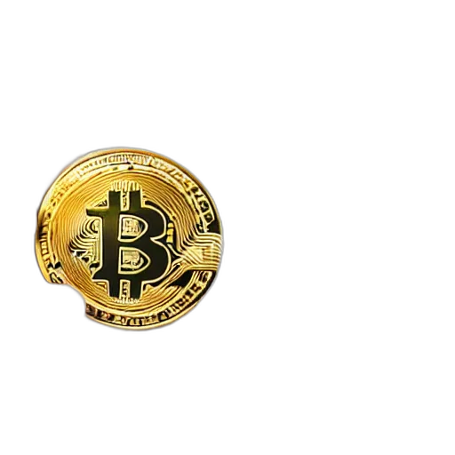 3d render, businessman, holding, happy, bitcoin transparent PNG cut-out