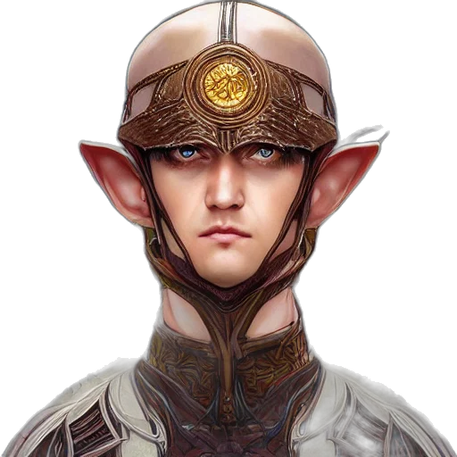 face, staff, crown, mask, fantasy art, concept art, photorealistic, comic book art transparent PNG cut-out