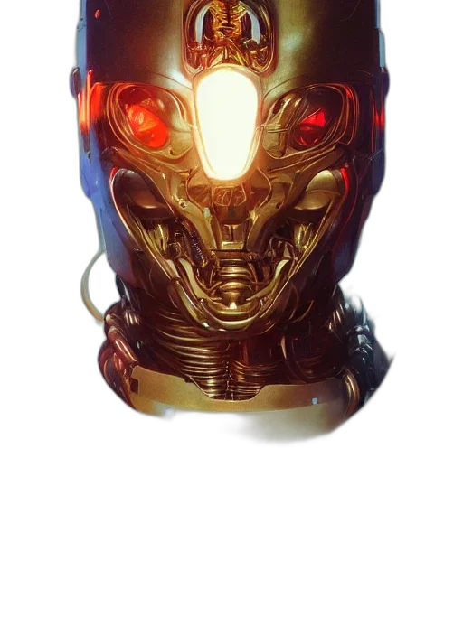 mask, robot, face, crown transparent PNG cut-out