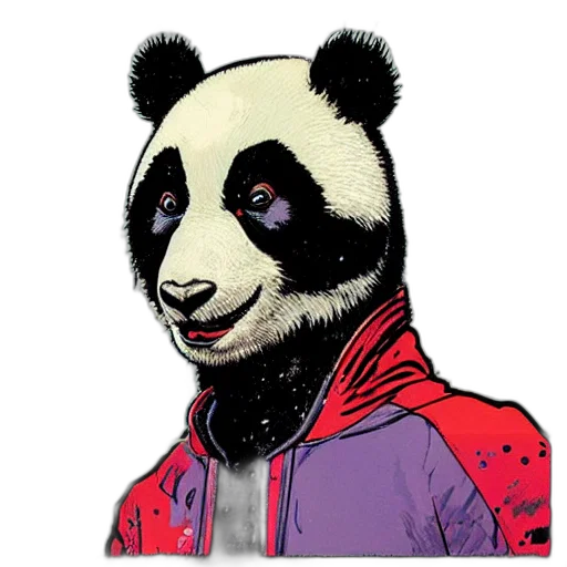 jacket, animal, comic book art, concept art transparent PNG cut-out
