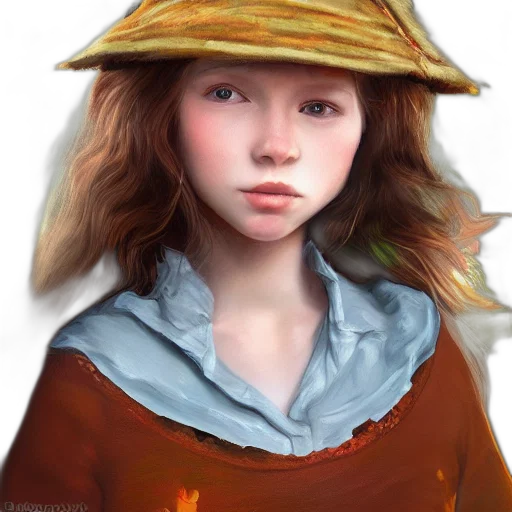 hat, face, dragon, staff, photorealistic, oil painting, fantasy art, concept art transparent PNG cut-out