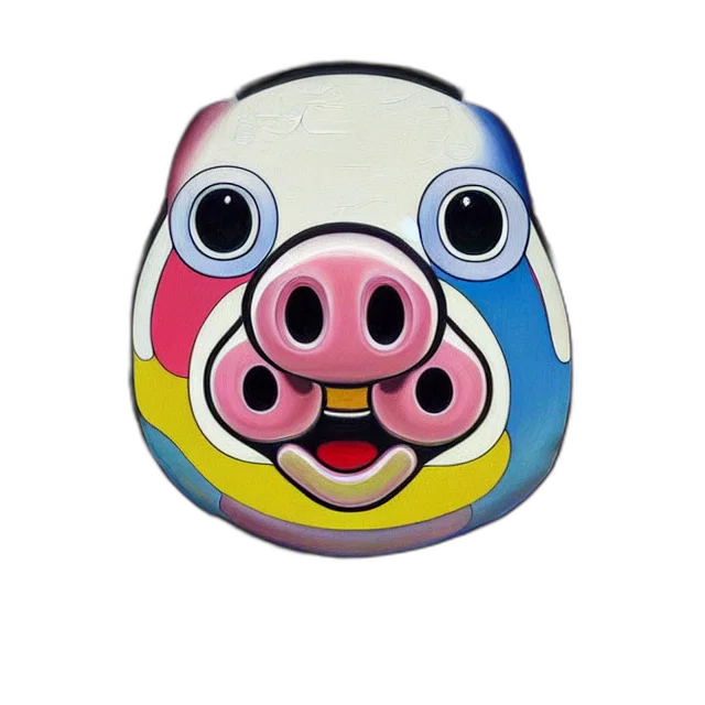 mask, face, animal, creature, 3d render, photorealistic, beautiful, painting transparent PNG cut-out