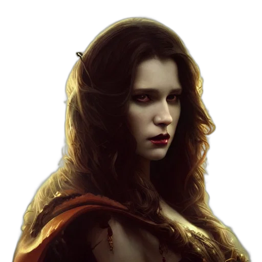 crown, face, fantasy art, photorealistic, comic book art, concept art, red, dark transparent PNG cut-out