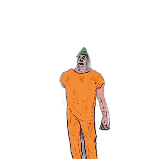 mask, staff, creature, hat transparent PNG cut-out