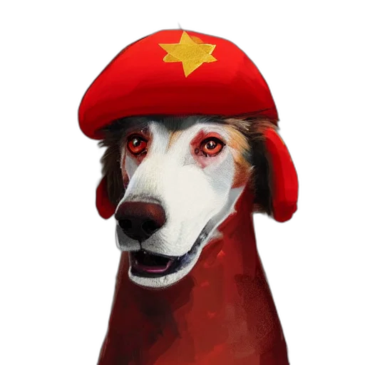 hat, animal, staff, face transparent PNG cut-out