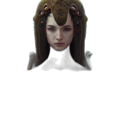crown, mask, face, staff, fantasy art, concept art, pixel art, photorealistic transparent PNG cut-out