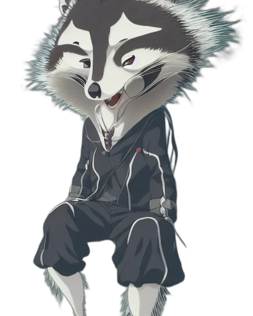 jacket, staff, animal, creature transparent PNG cut-out