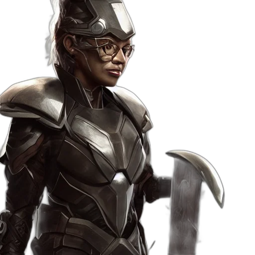 concept art, comic book art, fantasy art, photorealistic transparent PNG cut-out