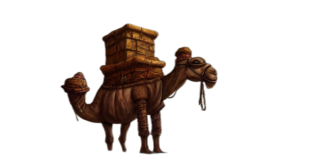 animal, dragon, hat, staff, concept art, fantasy art, 3d render, pixel art transparent PNG cut-out