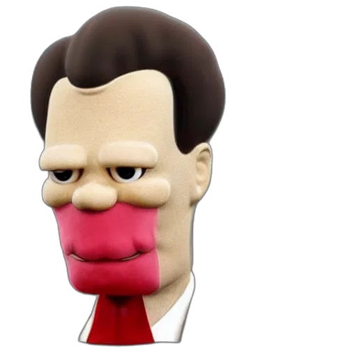 mask, face, 3d render, cartoon transparent PNG cut-out