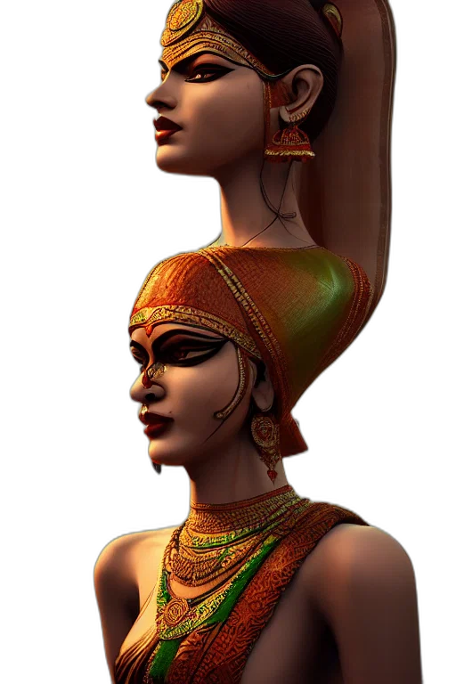 jewelry, crown, hat, staff transparent PNG cut-out