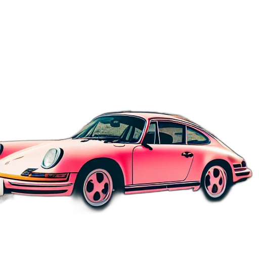 car, animal, 3d render, photorealistic transparent PNG cut-out