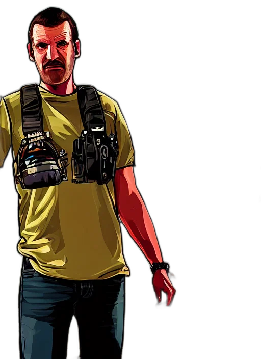 comic book art, concept art, cartoon, pixel art transparent PNG cut-out