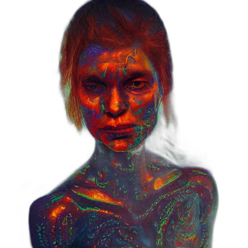 face, mask, creature, robot transparent PNG cut-out