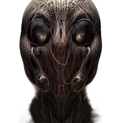 mask, creature, face, animal, concept art, 3d render, photorealistic, fantasy art transparent PNG cut-out