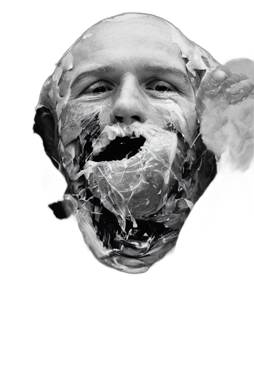 mask, face, creature, crown transparent PNG cut-out