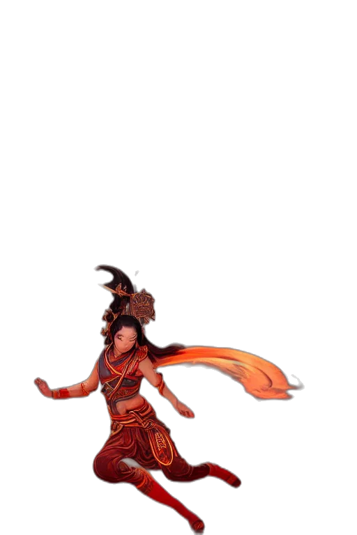 staff, dragon, dress, creature, concept art, 3d render, fantasy art, pixel art transparent PNG cut-out