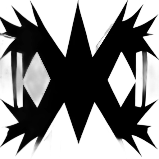 mask, crown, weapon, staff, concept art, fantasy art, 3d render, comic book art transparent PNG cut-out