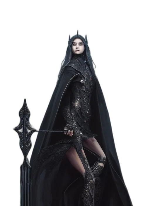 dress, sword, staff, weapon transparent PNG cut-out