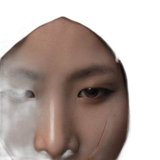 mask, face, robot, creature transparent PNG cut-out