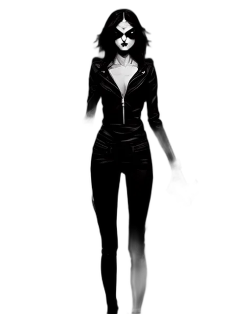 mask, dress, creature, comic book art transparent PNG cut-out
