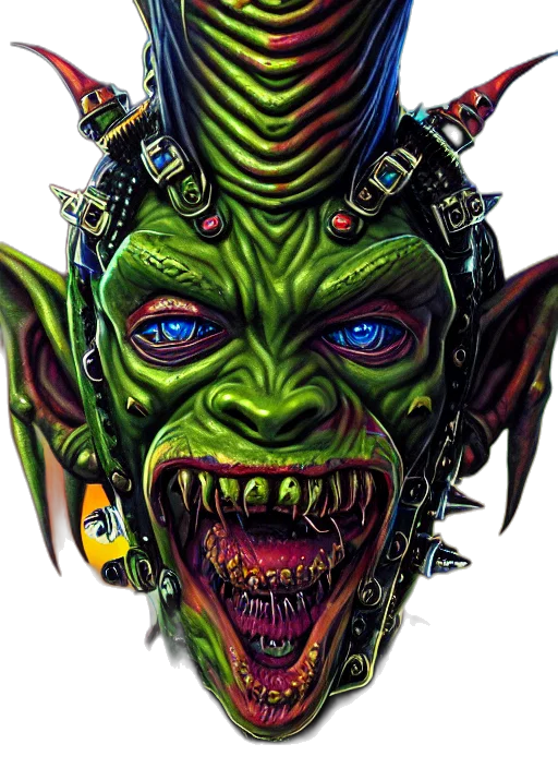 mask, face, creature, concept art, photorealistic, comic book art, fantasy art, portrait transparent PNG cut-out