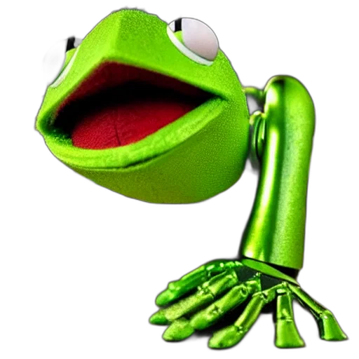 staff, animal, face, creature, photorealistic, 3d render, concept art, green transparent PNG cut-out