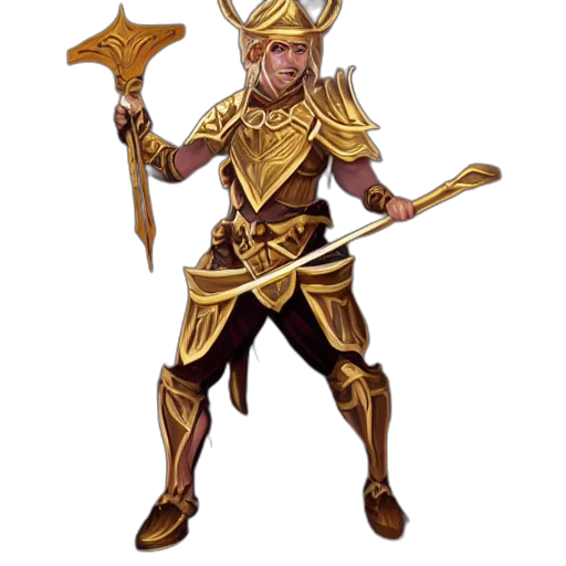 staff, sword, weapon, fantasy art transparent PNG cut-out