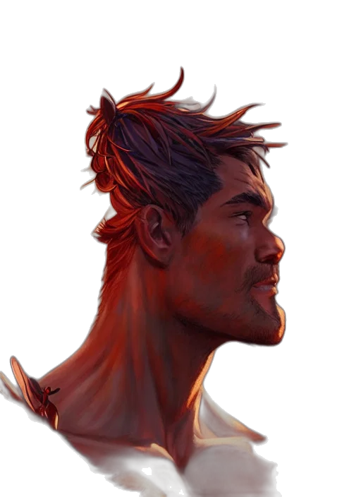 face, dragon, mask, hair transparent PNG cut-out