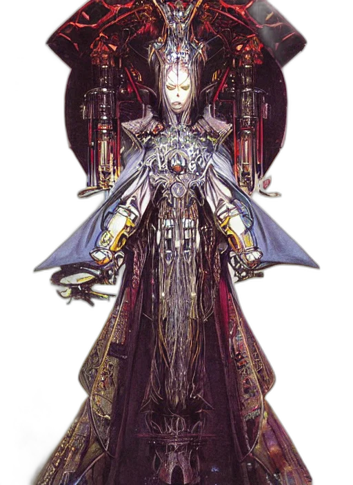 robot, staff, dress, concept art transparent PNG cut-out