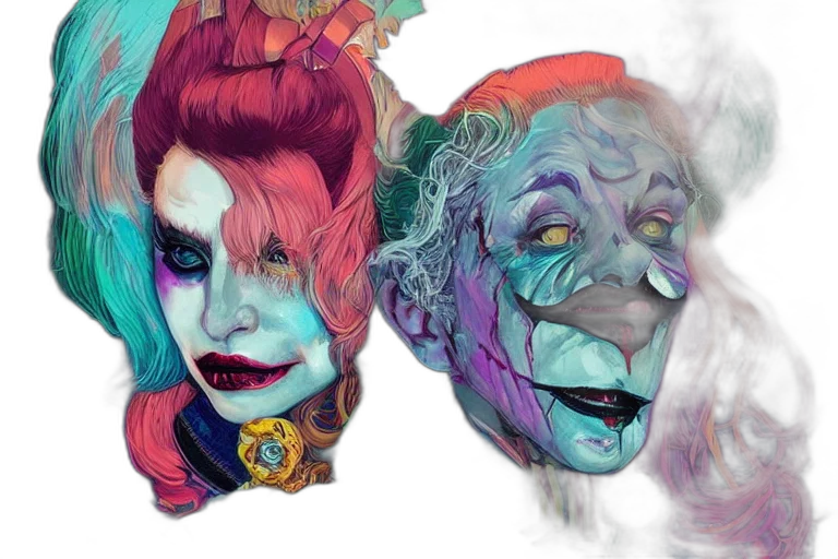 mask, face, concept art, fantasy art transparent PNG cut-out
