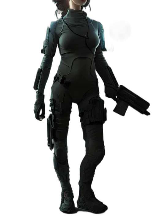 robot, weapon, staff, concept art transparent PNG cut-out