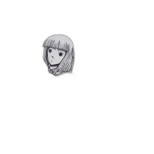 face, robot, hair, hat, anime, pixel art, photorealistic, cartoon transparent PNG cut-out