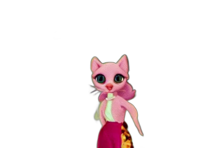 dress, staff, concept art, cartoon, 3d render, pixel art, littlest, pet transparent PNG cut-out