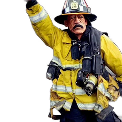 staff, fire, photo, still transparent PNG cut-out