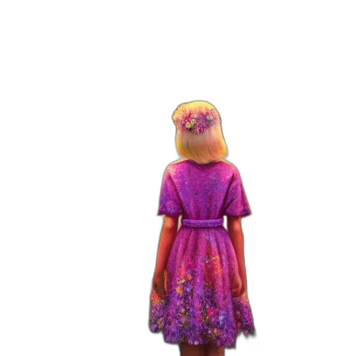 dress, creature, mask, face transparent PNG cut-out