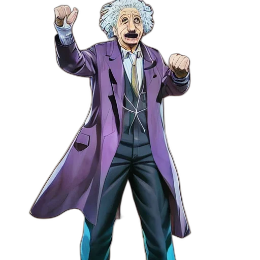 jacket, staff, concept art, anime transparent PNG cut-out
