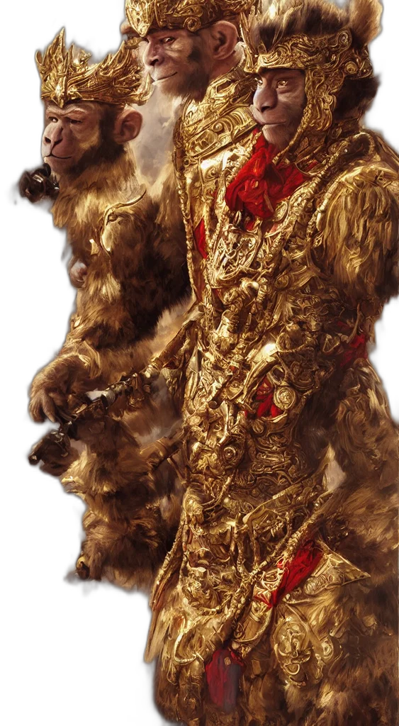 mask, crown, jacket, hair transparent PNG cut-out