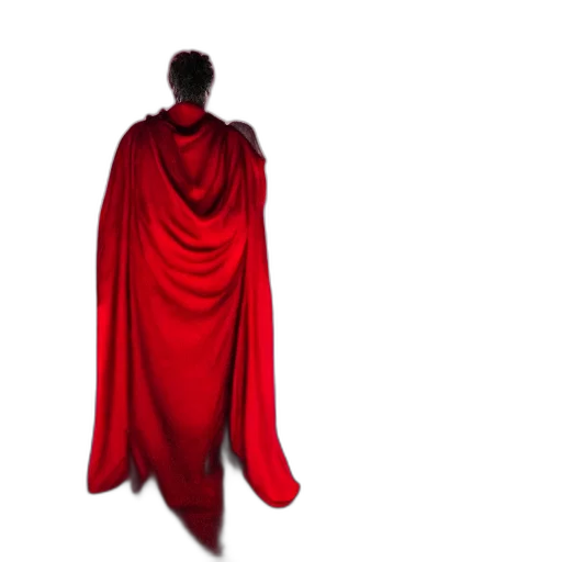 dress, jacket, concept art, 3d render, red, hades, god, underworld transparent PNG cut-out