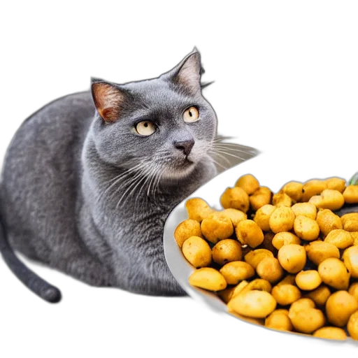 food, animal, photorealistic, golden transparent PNG cut-out