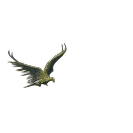 animal, dragon, staff, creature transparent PNG cut-out