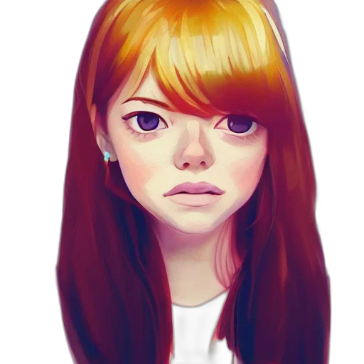 face, hair, mask, robot, photorealistic, anime, cartoon, fantasy art transparent PNG cut-out