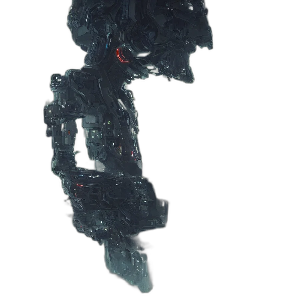 robot, staff, creature, face transparent PNG cut-out