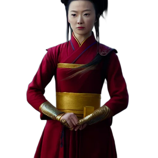 staff, dragon, crown, dress, concept art, photorealistic, fantasy art, 3d render transparent PNG cut-out